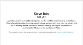 Addio Steve Jobs, genio visionario dell’era digitale