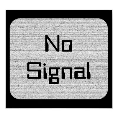 no signal tv