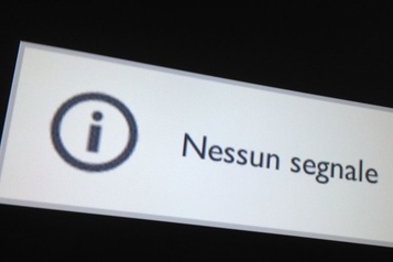 nessun segnale tv