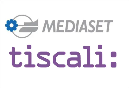 Mediaset-Tiscali-Loghi