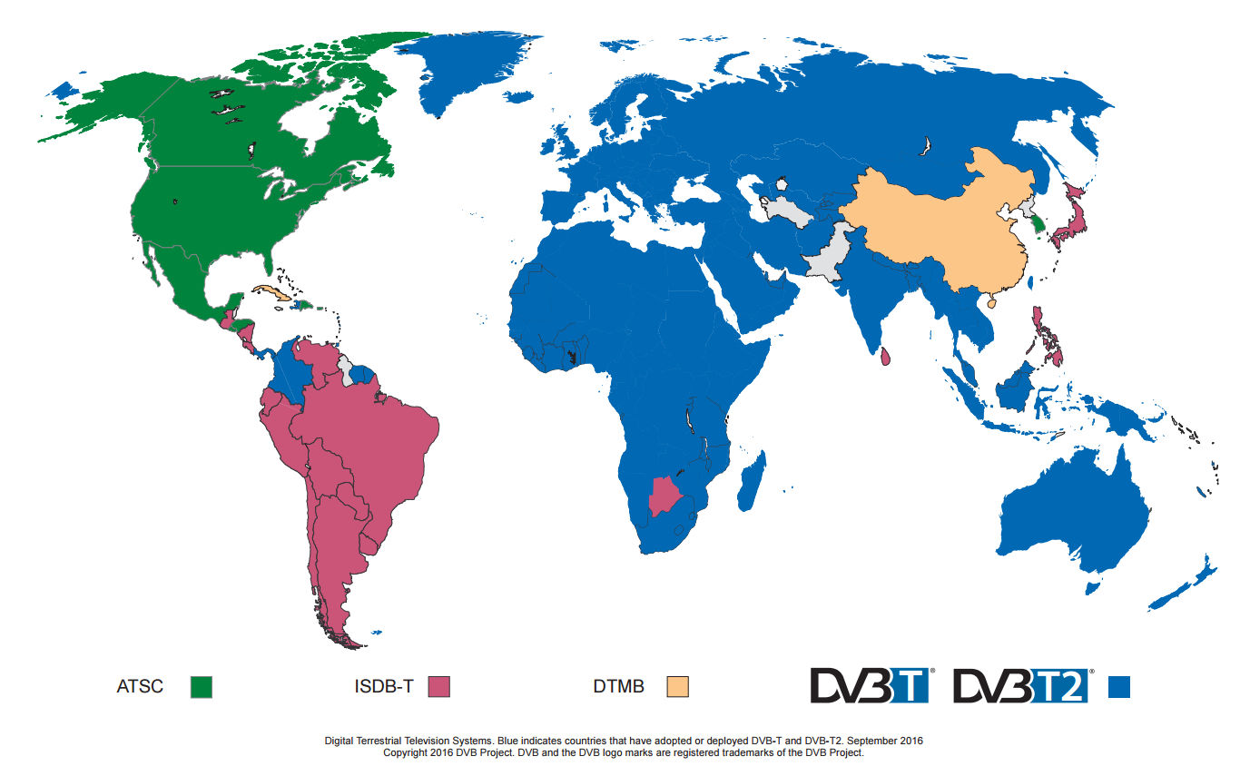 mappa dvb-t