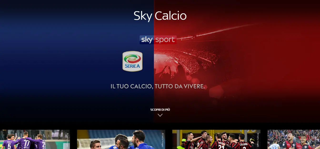 sky calcio diritti tv serie a