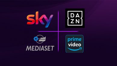 diritti tv dazn amazon sky mediaset timvision