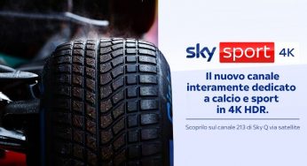 Ecco Sky Sport 4K, nuovo canale Sky dello sport in HDR e UHD