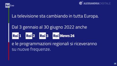 nuove frequenze canali rai digitale terrestre